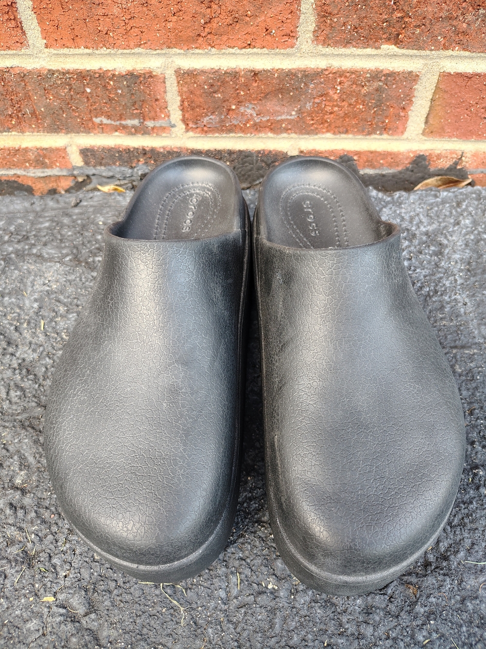 Crocs Classic Platform Clog - Black 9 Women's - Picture 2 of 9